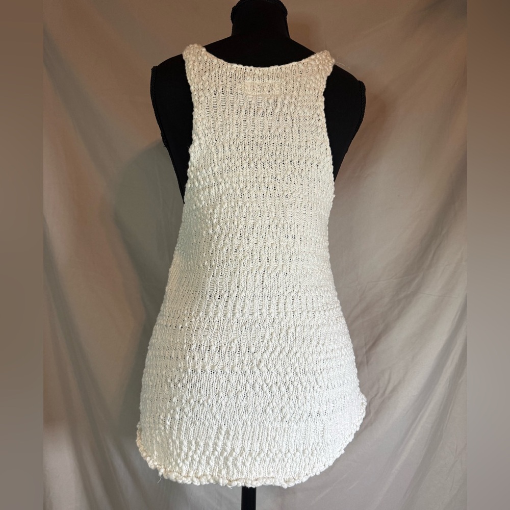 Onia Raquel Scoop-Neck Chunky Cotton Knit Tank – Small 🤍✨ - Picture 5 of 5